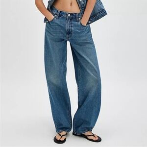Levi’s Baggy Dad Blue Jeans - Women's Relaxed Fit